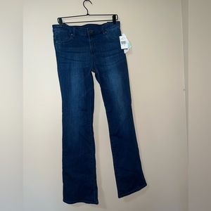 Kut from the Kloth Baby Bootcut Dark Blue Washed Size 10s